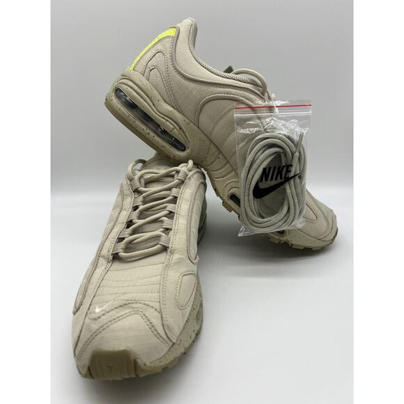 Nike Air Max Tailwind 4 Running Shoes Sandtrap Linen Bamboo BV1357-200 Mens 11